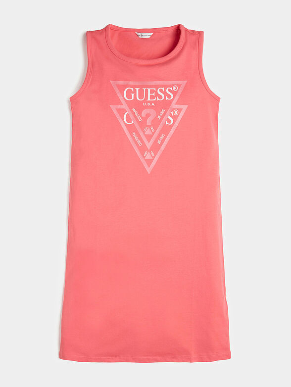 Dress with logo print - 1