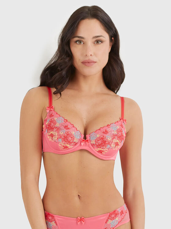 ASHLEY bra with floral motifs - 1
