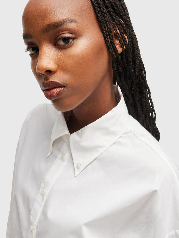 EVESIA shirt with contrast edging  - 4