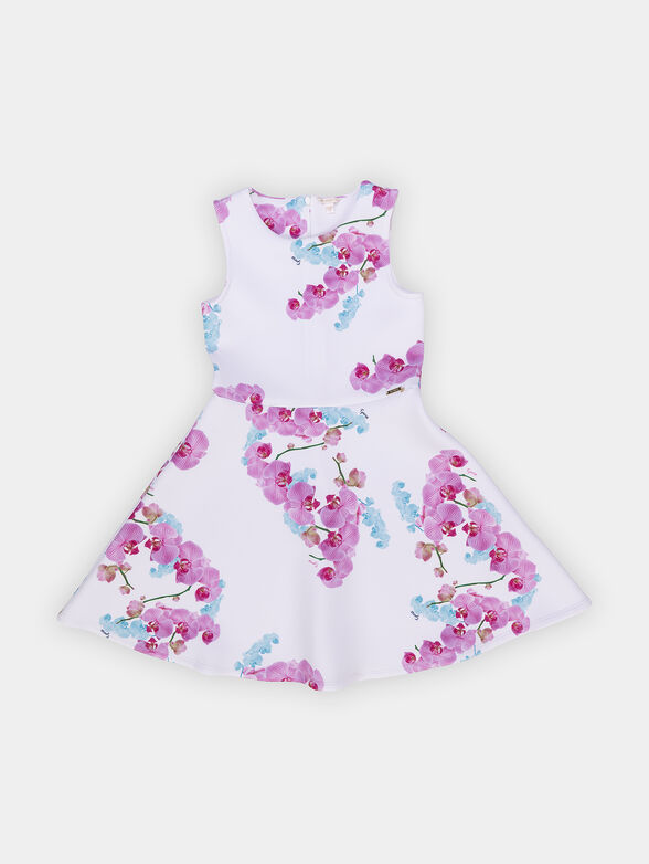 Dress with floral print - 1