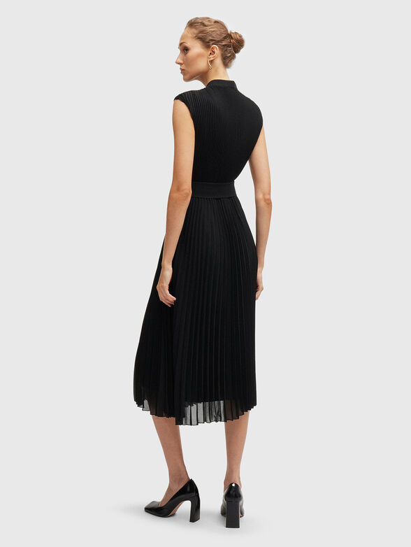 Black midi dress - 2