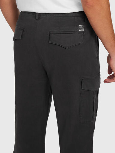 RUSSEL dark brown cargo pants - 3