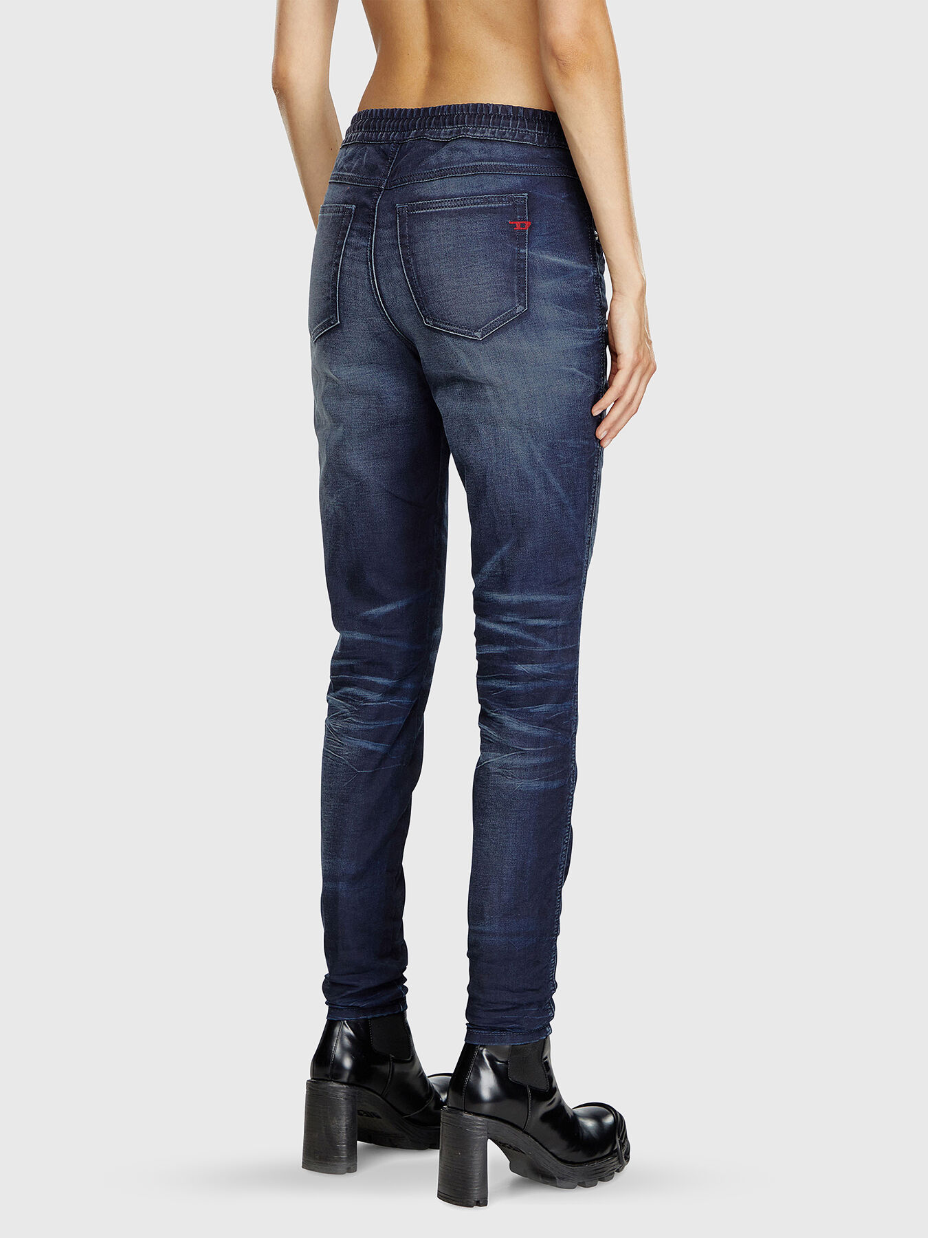 2061 D-TAIL JOGG dark blue jeans with elastic waist brand