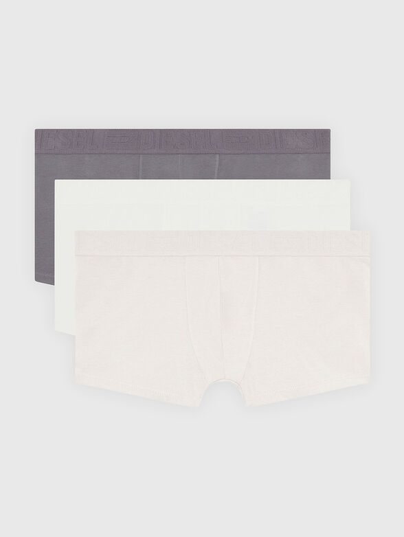 Set of three cotton boxers - 0