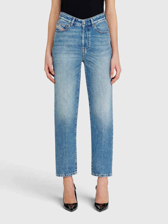 High waist straight jeans - 1