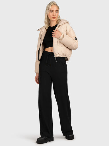 PIERA cropped top with an embroidered logo detail - 5