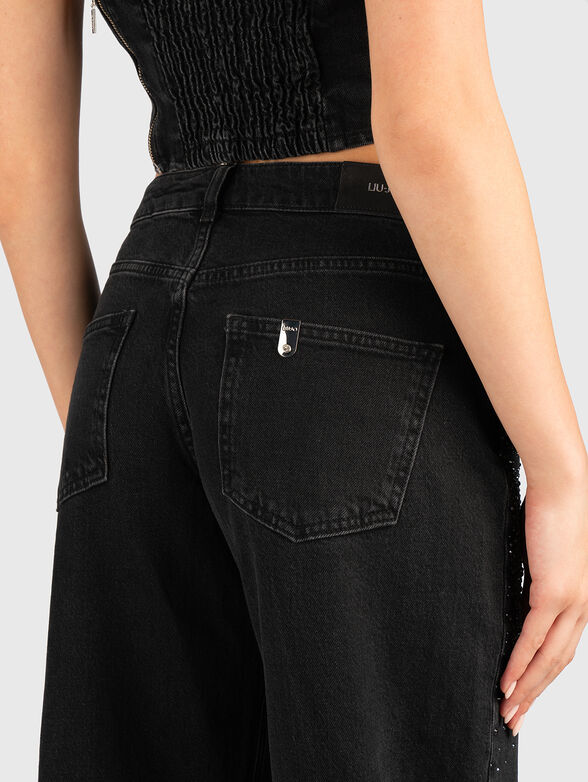 Jeans with rhinestones - 3