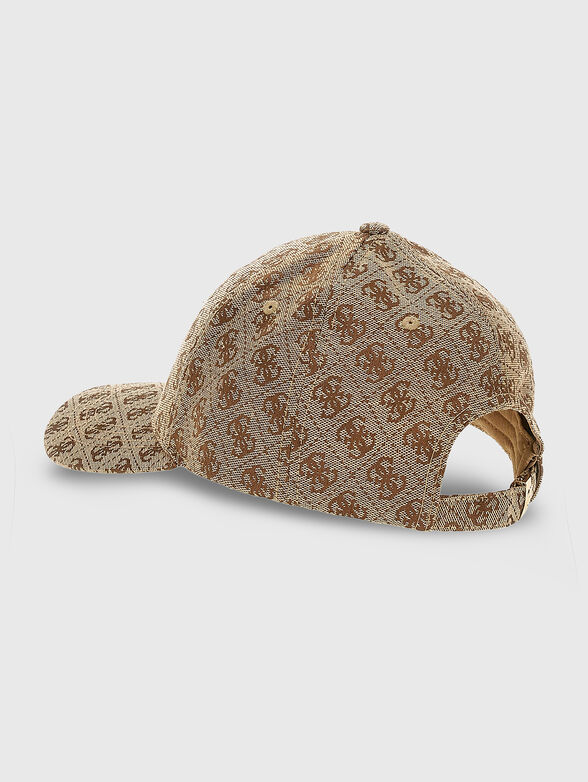 KATYA baseball cap with monogram logo print - 2