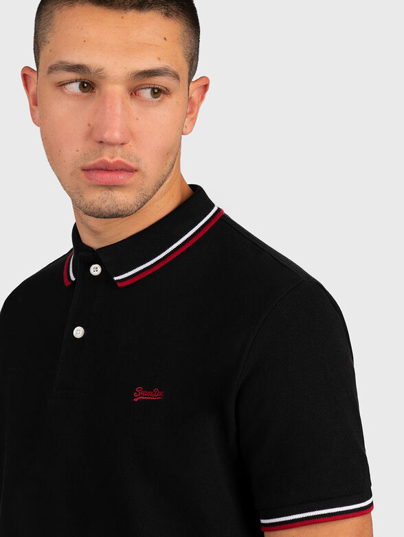 Polo-shirt with logo embroidery - 2