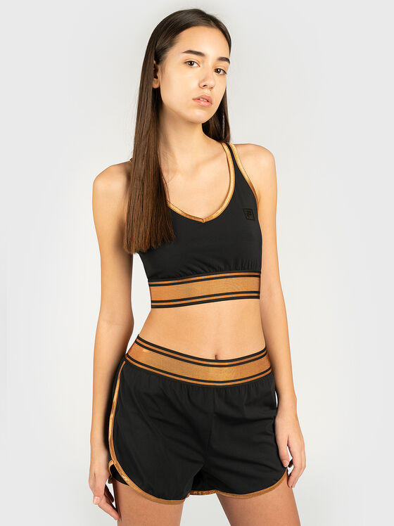 Топ в черен цвят NEREA - 1