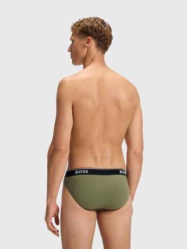 Set of three pairs of cotton briefs - 3