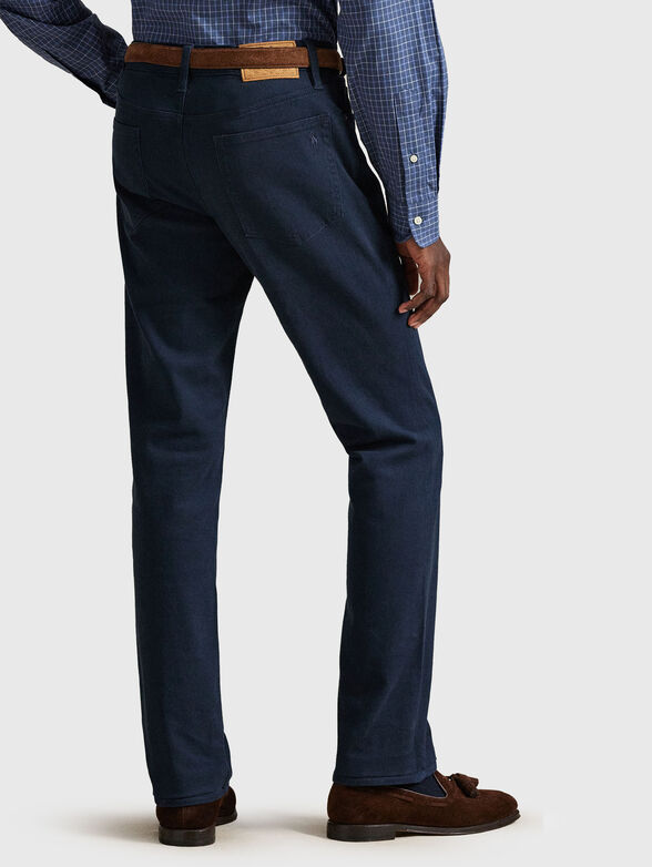Slim trousers in dark blue - 2