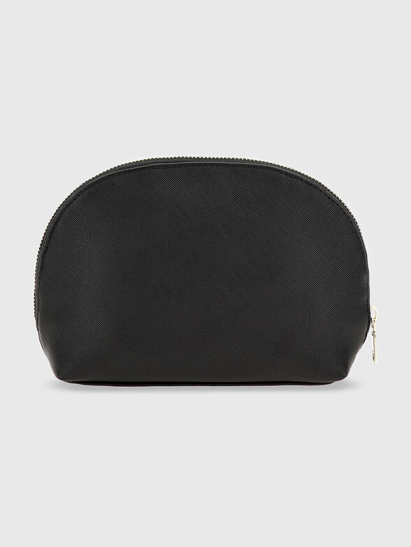 DOME black pouchbag with logo accent - 2