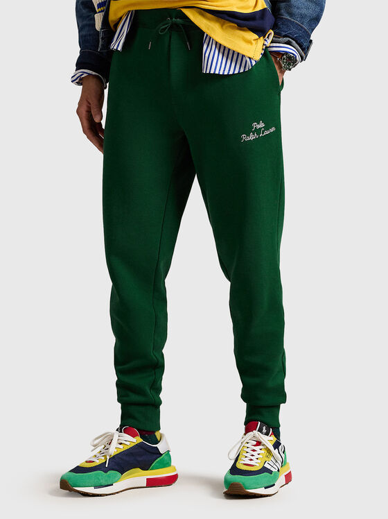 Спортен панталон с лого елемент - 1