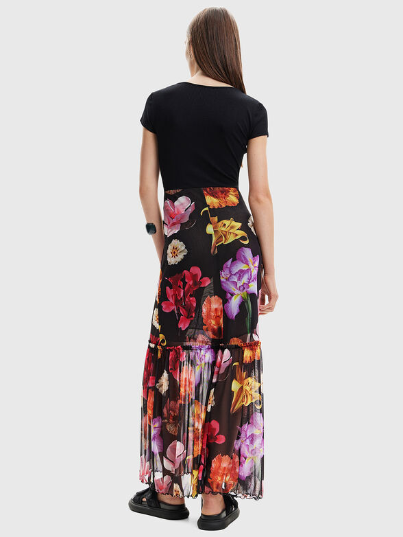 MARSELLA-LACROIX long dress with floral print - 2