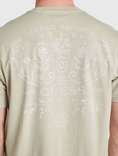 T-shirt with accent print on the back - 5