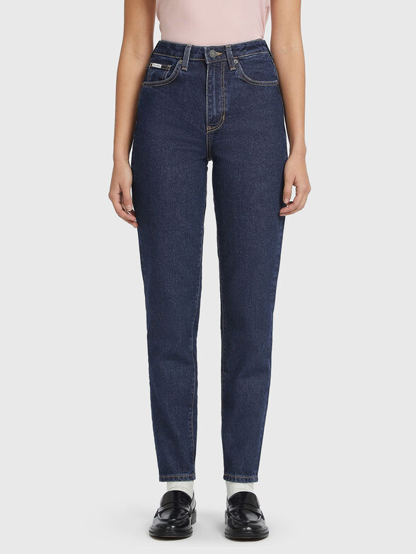 Slim jeans with logo - 1
