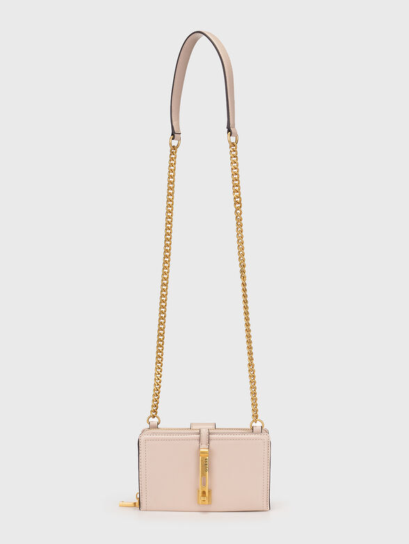 JAMES MINI crossbody bag in beige - 2