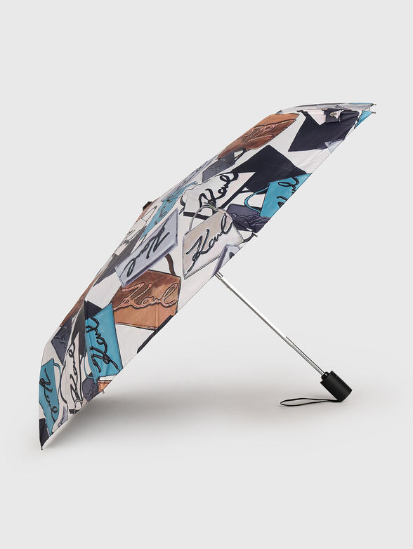 Multicolored printed umbrella - 1