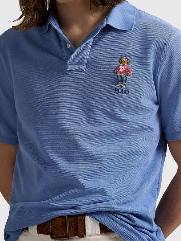 Polo Bear slim cotton polo shirt - 3