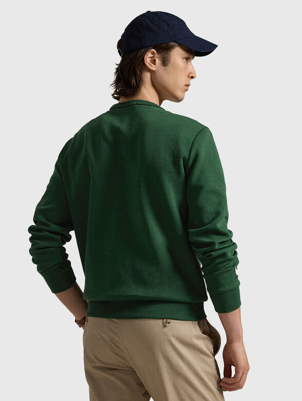 Sweatshirt with contrasting logo - 3