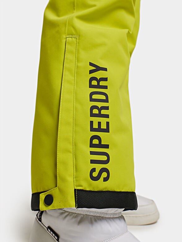 ULTIMATE RESCUE ski pants in green color - 5