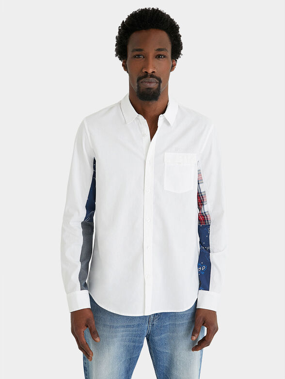 DANI White cotton shirt - 1