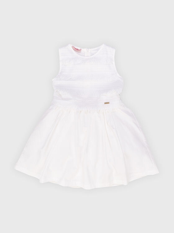 Cotton dress with embroidery - 1