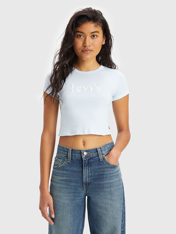 Logo crop T-shirt - 2