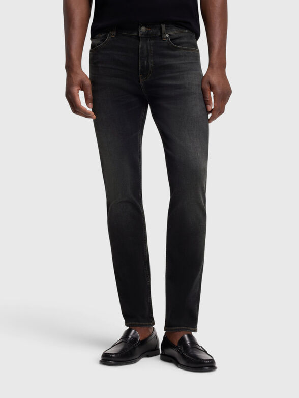 Cotton slim fit jeans - 1
