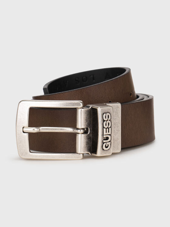 Double side leather belt - 2