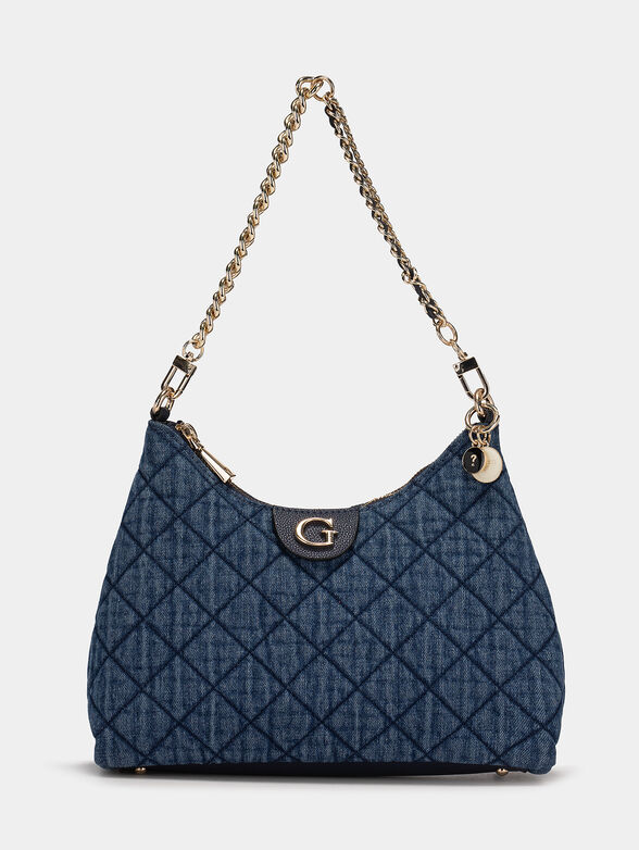 GILLIAN denim bag with quilted effect - 2