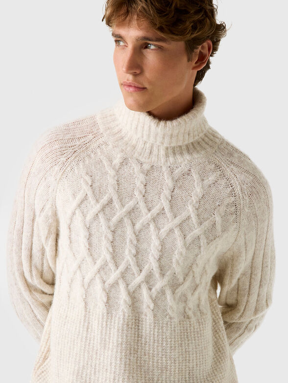 Wool blend sweater - 4