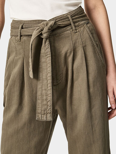 Pants with belt - 3