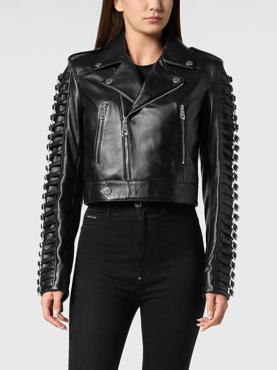 Кожено яке CRYSTAL SKULL - 1