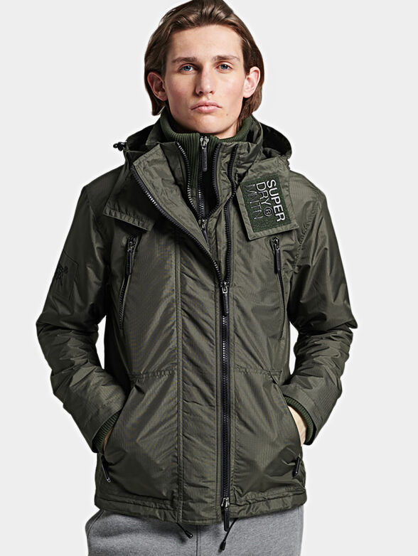 Triple-layered two-way zip fastening jacket - 1