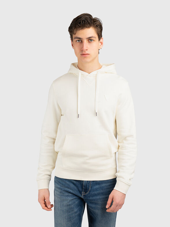 Hooded sweatshirt with logo detail - 1