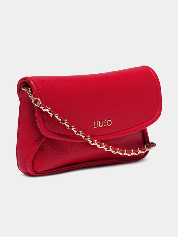Black belt bag with chain details - 2