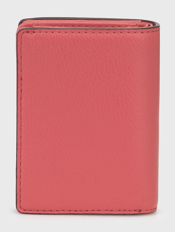 Black wallet with gold logo - 2