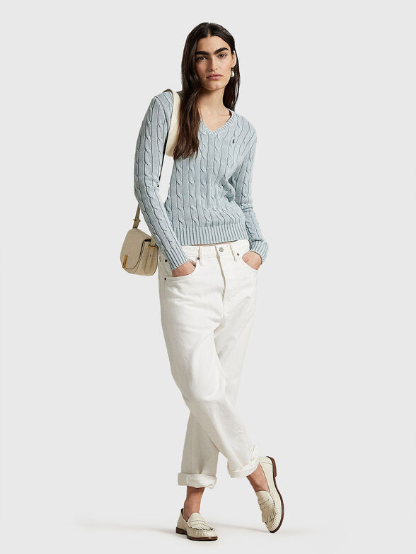 V-neck sweater - 2
