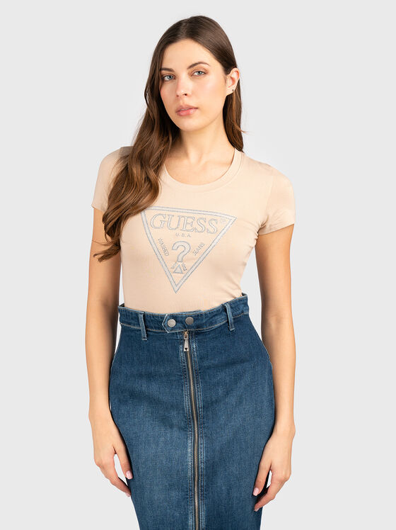 T-shirt with logo accent - 1