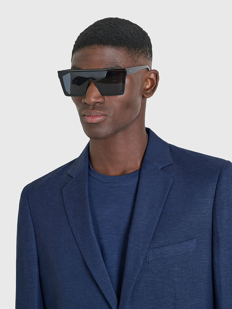 Jacket of linen blend  - 3