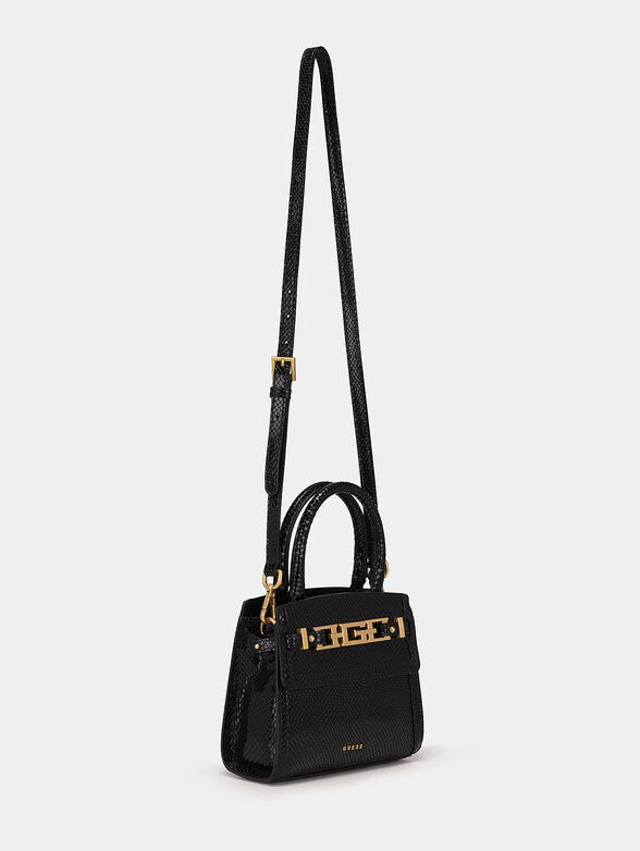 CRISTINA small bag with snake texture - 2