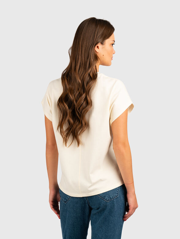 T-shirt with embossed logo - 3