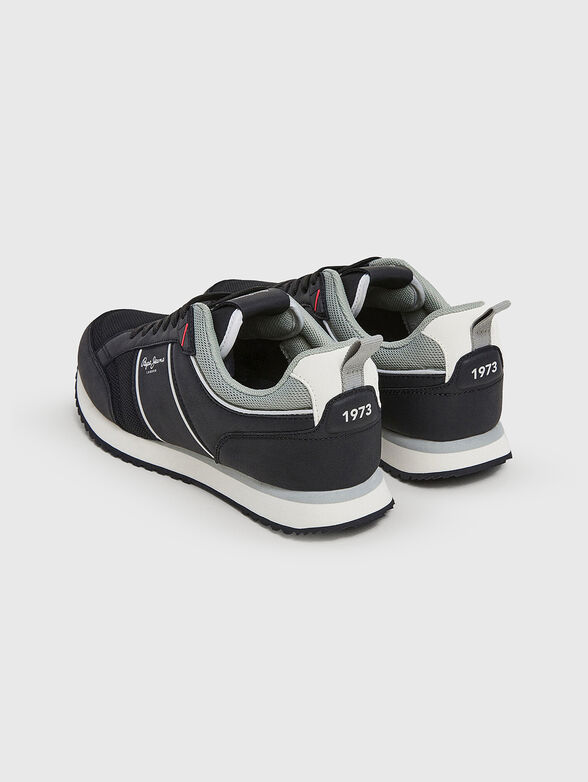 DUBLIN BRAND black sports shoes - 3