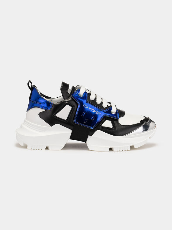 Sneakers with blue accents - 1