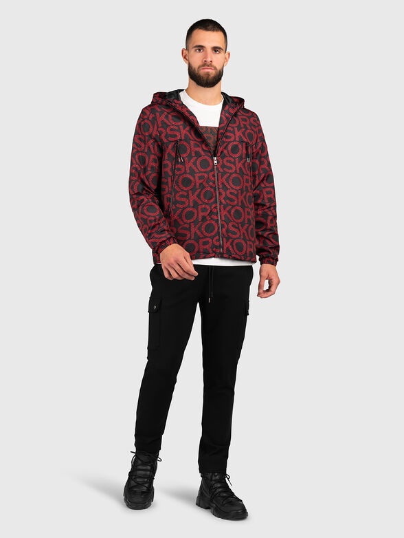 Monogram logo-print jacket  - 2