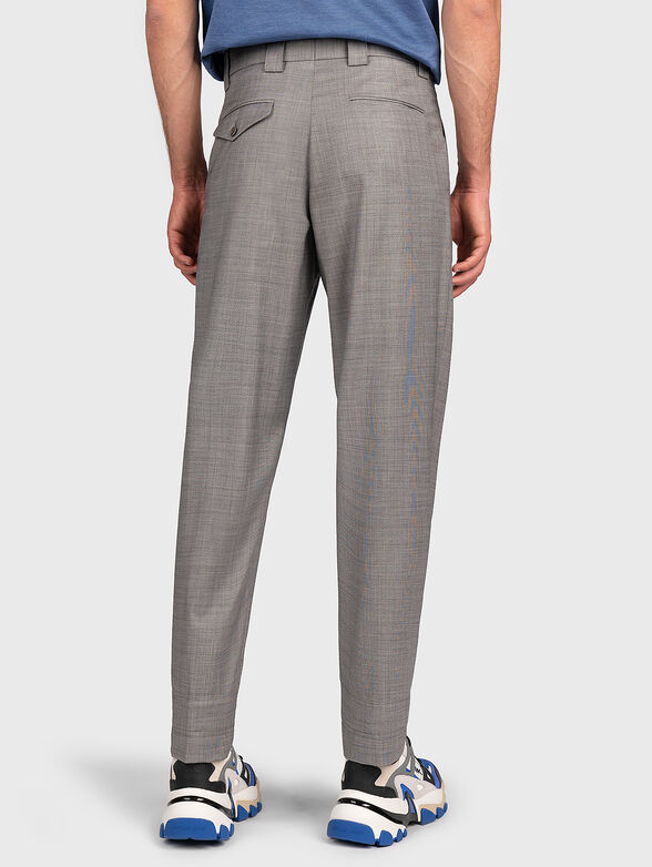 Grey pants with darts - 2