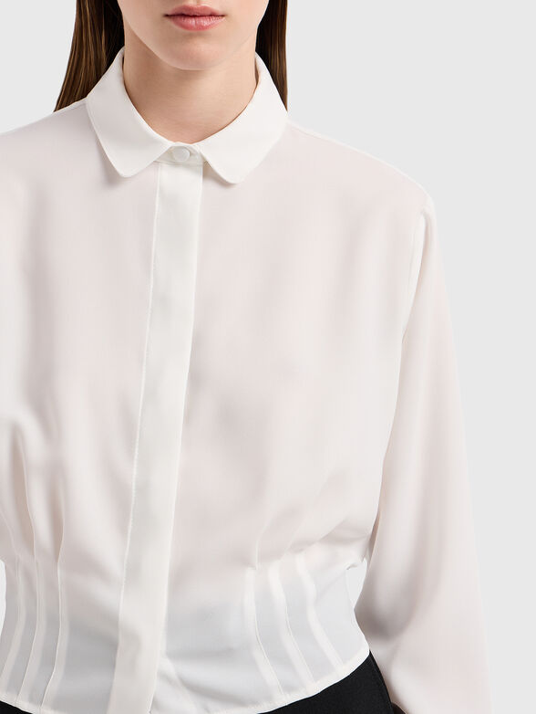 Short shirt with long sleeves - 4
