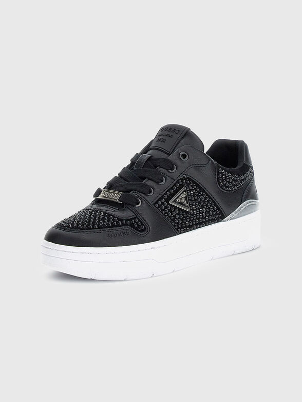 NARESA rhinestones sneakers - 1